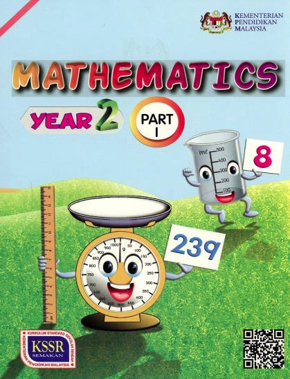 Buku Teks Matematik BI Jilid 1 Tahun 2 (SK)