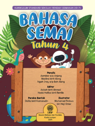 Buku Teks Bahasa Semai Tahun 4 (SK)